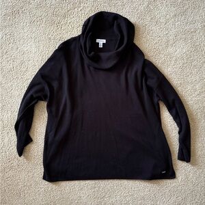 Calvin Klein Black Cowl Neck Sweater